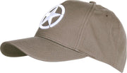 Fostex baseball cap Allied Star WWII 3D grijs