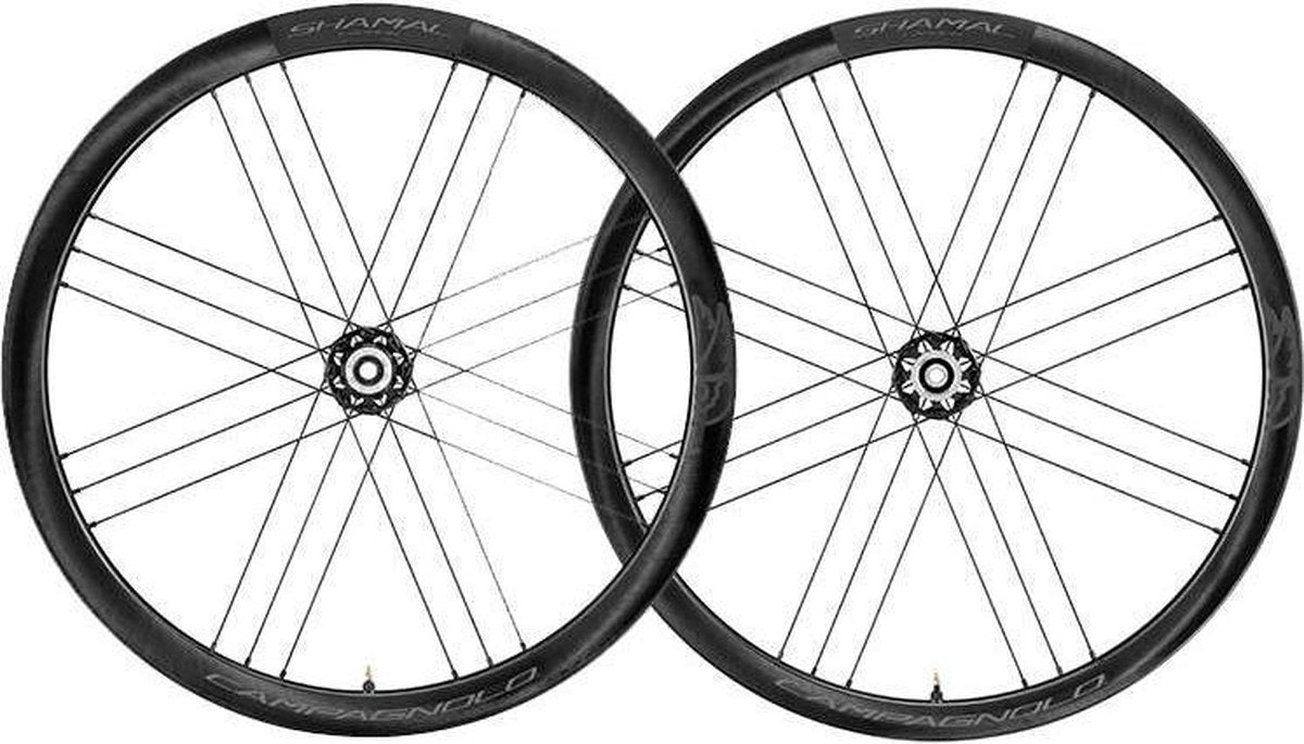 Campagnolo Shamal Carbon C21 Disc wielset - Shimano Body