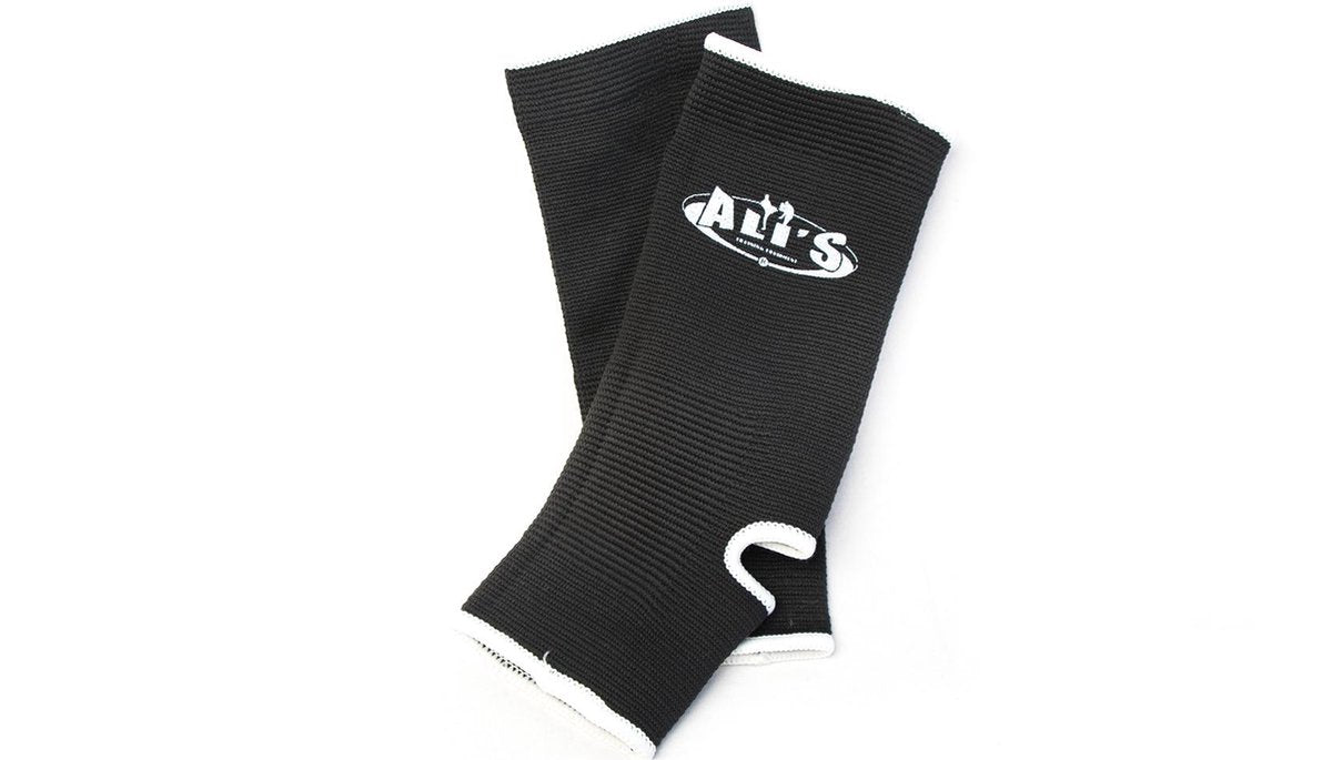 Ali's fightgear enkelkous  vechtsport  zwart - maat XL