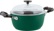 Sambonet Vintage Kookpan - Incl. Deksel - Aluminium - Ø20cm - Groen