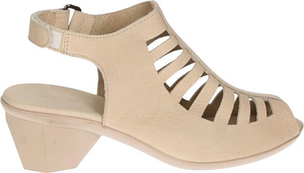 Arche ENEXOR - Volwassenen Sandalen met hakDames Sandalen - Kleur: Wit/beige - Maat: 39