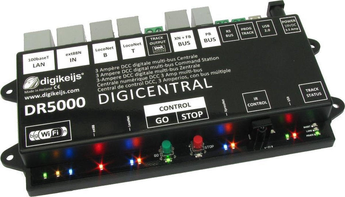 DR5000-ADJ DCC Multi-bus centrale