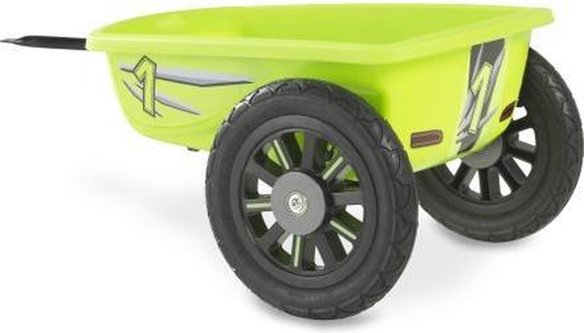EXIT Spider Green en Cheetah skelter aanhangwagen - groen