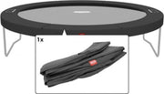 Berg beschermrand Favorit Regular - 430 cm - Zwart
