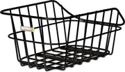 Basil Cento Alu Fietsmand - Achter - Aluminium - Matzwart
