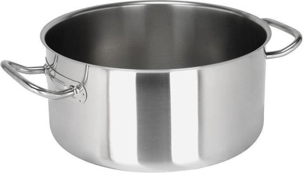 SITRAM Braisiere PROFESSIONNELLE - 711859 - 10.4L roestvrij staal - Alle warmtebronnen inclusief inductie