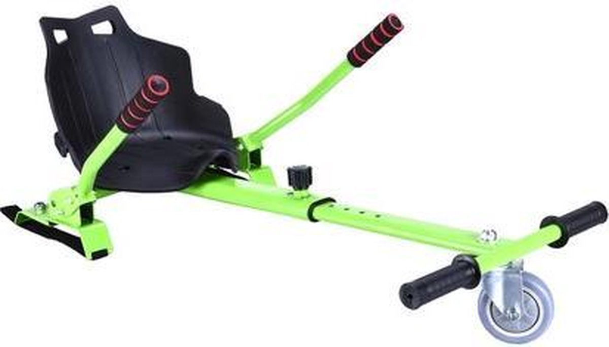 Hoverkart – Hoverseat voor Hoverboard – Groen met Zwart