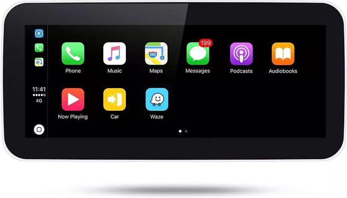 Mercedes Benz A klasse w176 2013-2015 2+32GB 10.25 inch Android 10 systeem met wireless ingebouwde CarPlay