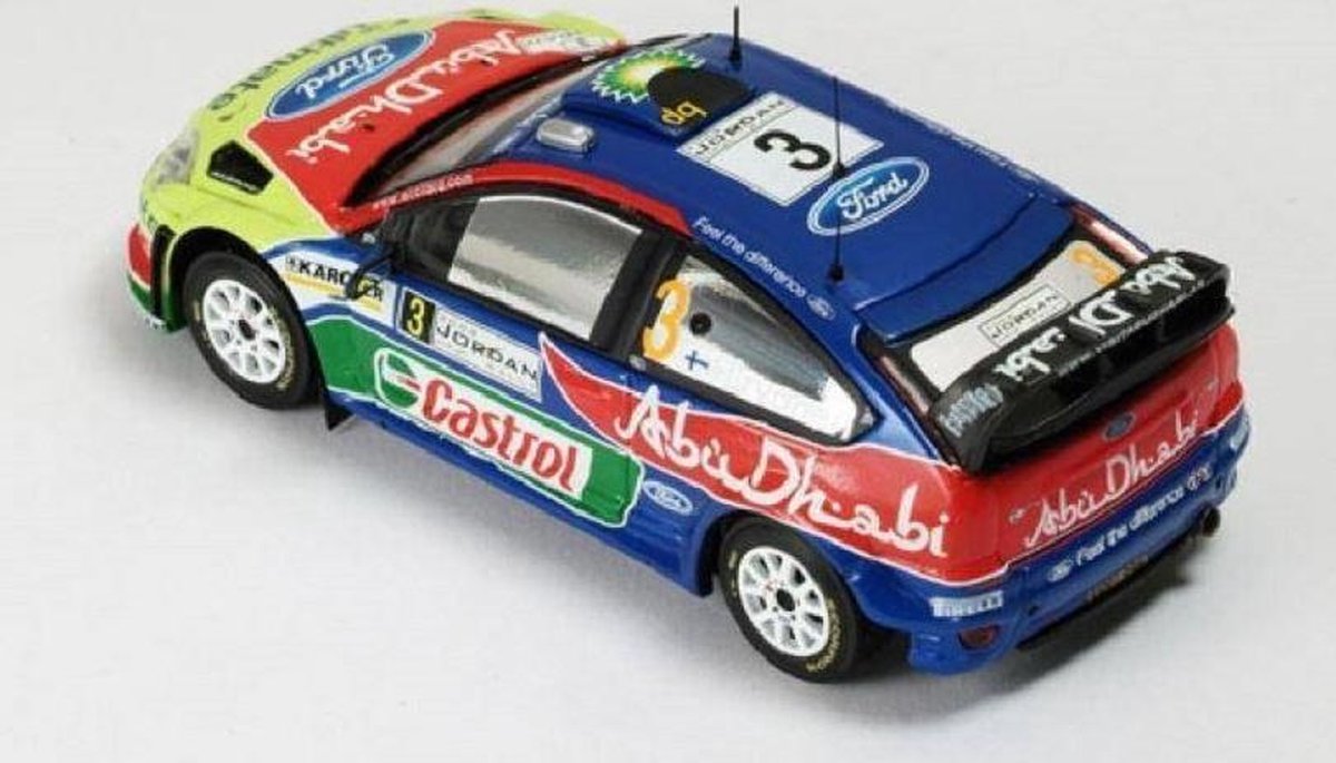 Ford Focus RS 07 WRC #3  Winner Jordan Rally 2008 - 1:43 - IXO Models