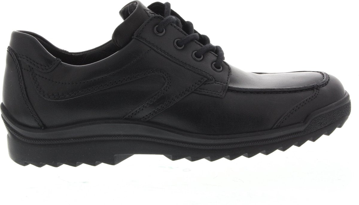 Heren Veterschoenen Waldlaufer 483000-174-001 Hendrik Zwart - Maat 10