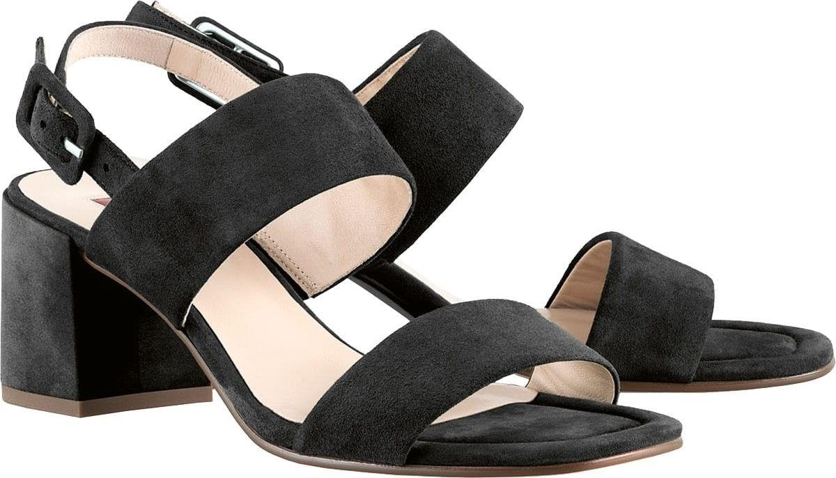 Högl 9-105542-0100 Dames Slingback Sandaal - Zwart - Maat 42