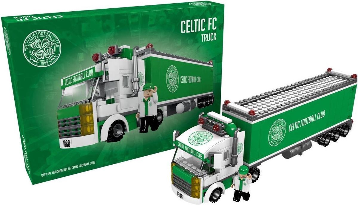 Pro-lion Bouwpakket Truck Celtic 33 Cm Groen/wit 282-delig
