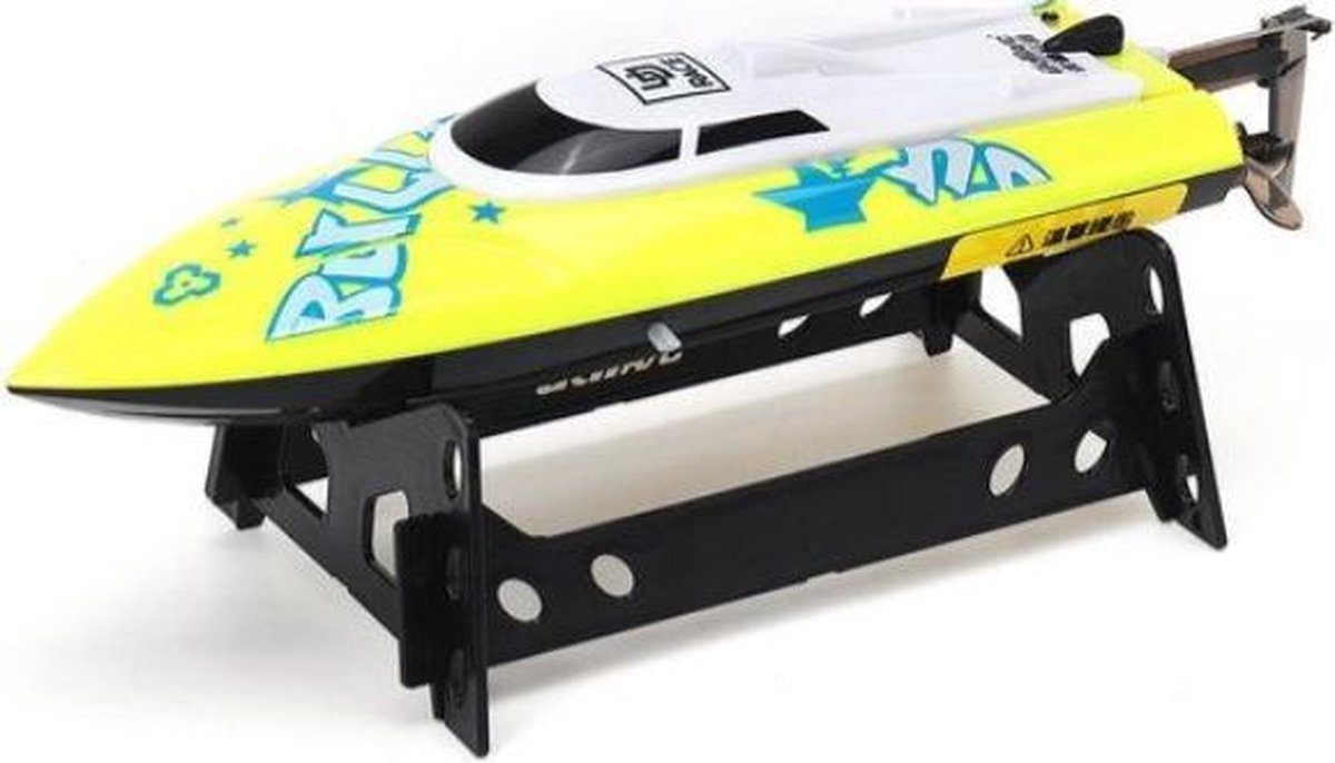 Speedboot op afstand te besturen geel