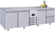 Professionele Koelwerkbank | 3 deuren & 2 laden | Mono Block | Pro Line | Combisteel | 7489.5360 | Horeca