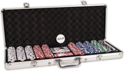 Poker set - 500 chips - Pokerset - Aluminium - Zwart - Pokersets - 11