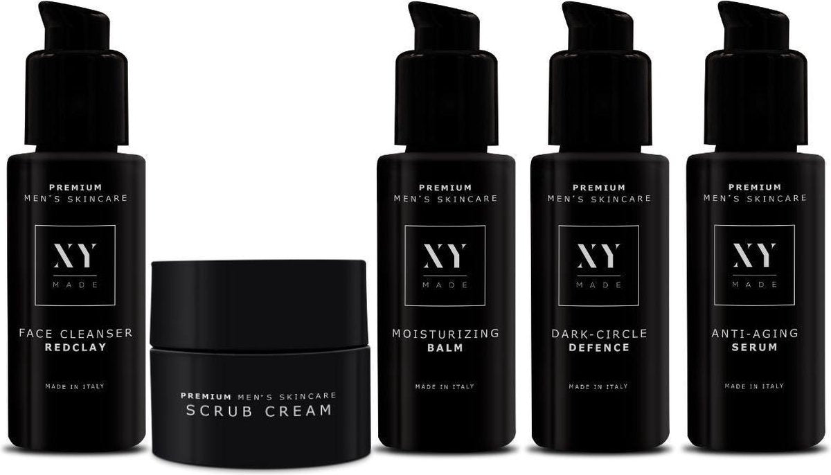 XY Made Complete Set - Gezichtsverzorging Mannen - Gezichtscrème – Dagcrème