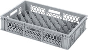 Glazenkrat voor 40 glazen - max. glashoogte 103 mm - max. Ø 65 mm