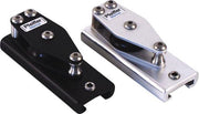 Pfeiffer Marine zilverkleurig Genuarail Eindstuk met omkeerschijf voor Rail 25 x 4 mm