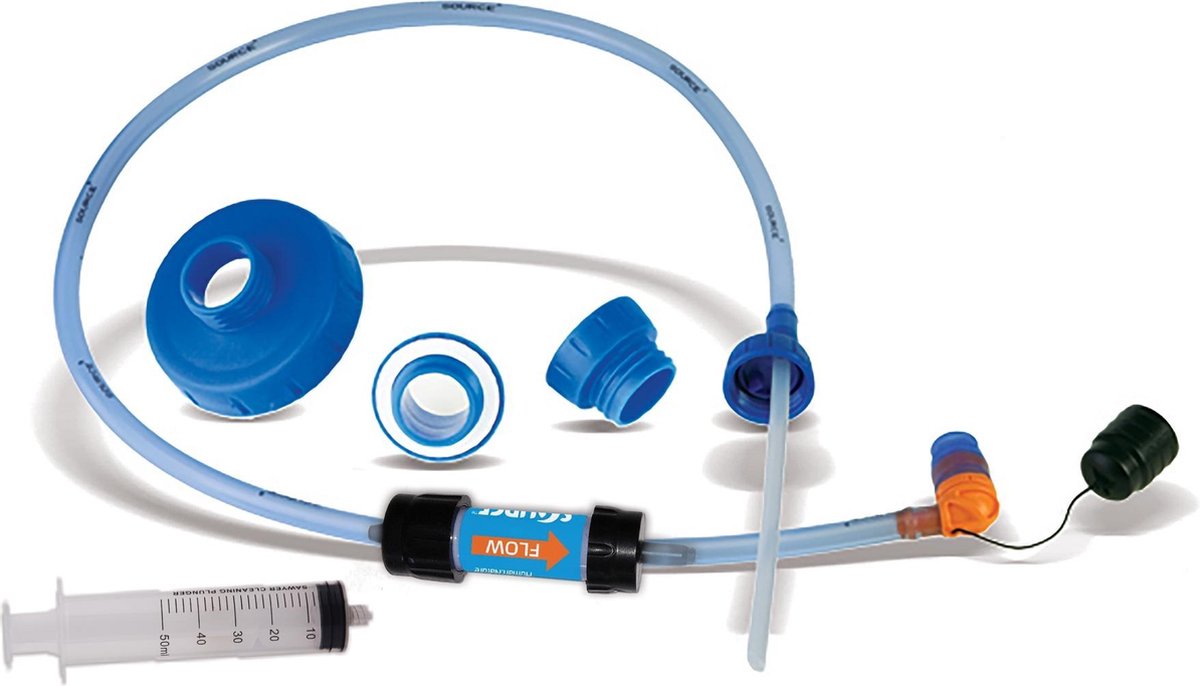Source waterfilter Filter kit - met ConverTube en Mini Sawyer 4x dop
