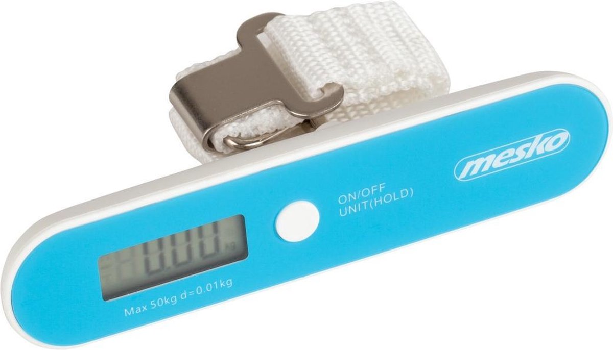 Mesko MS 8147b - Bagageweegschaal - blauw