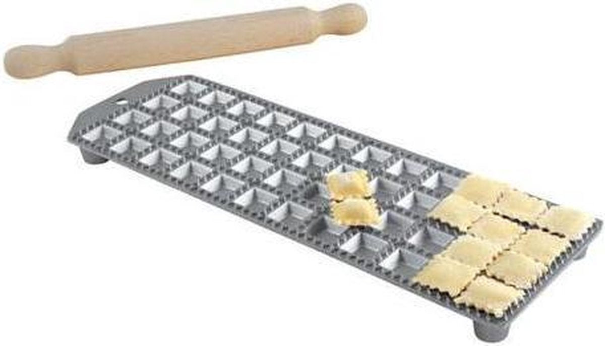 Ravioli mal vierkant met rolstok - 48 stk - Eppicotispai