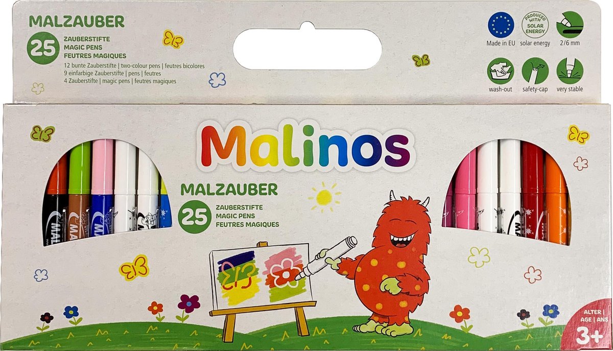 Malinos Toverstiften 25 Stuks
