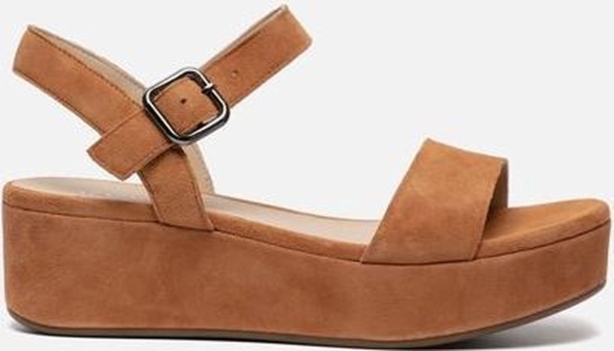 Ecco Elevate sandalen cognac - Maat 38