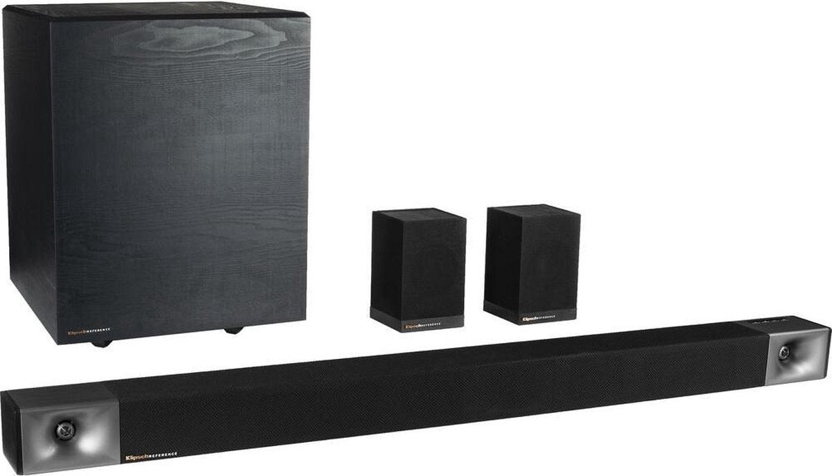 Klipsch Cinema 600  5.1 met Surround 3 speakers - Zwart