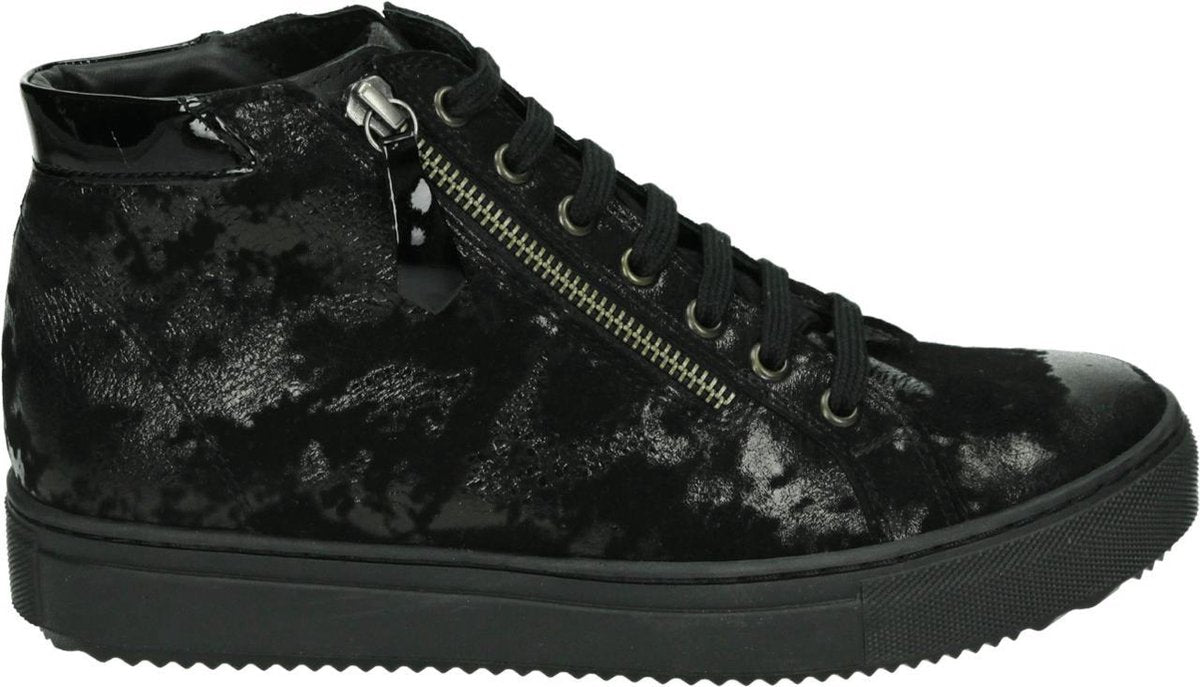 Verhulst 8417 H - Volwassenen VeterlaarzenHalf-hoge schoenen - Kleur: Zwart - Maat: 42