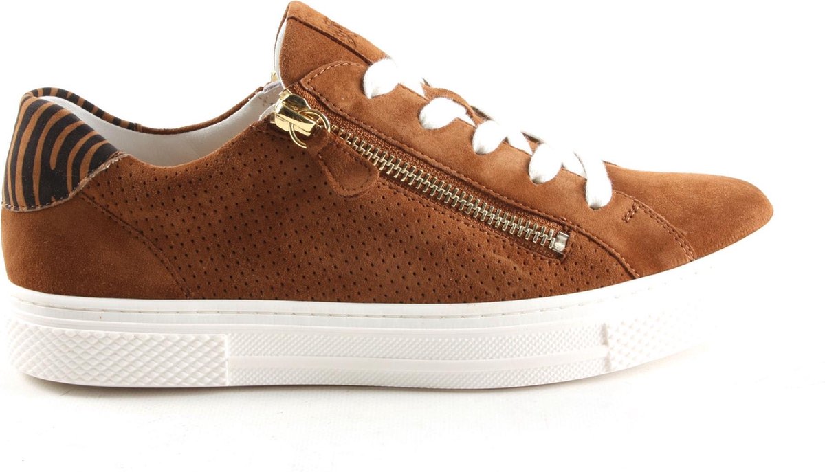 Hassia -Dames -  bruin - sneaker-sportief - maat 38