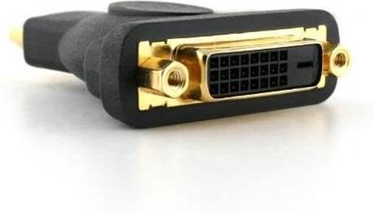 Techly HDMI - DVI-D M/F Zwart
