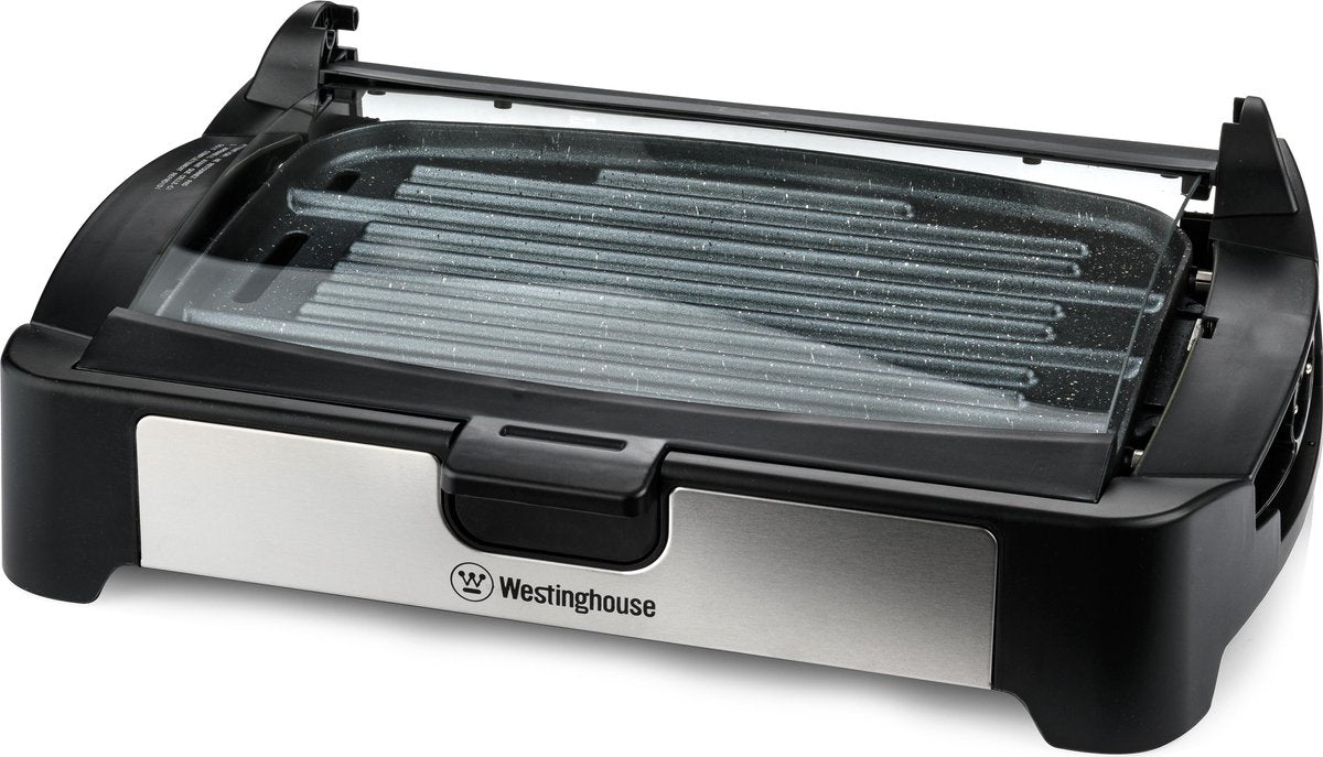 Westinghouse Elektrische Grillplaat - Tafelgrill - Zwart Marmer