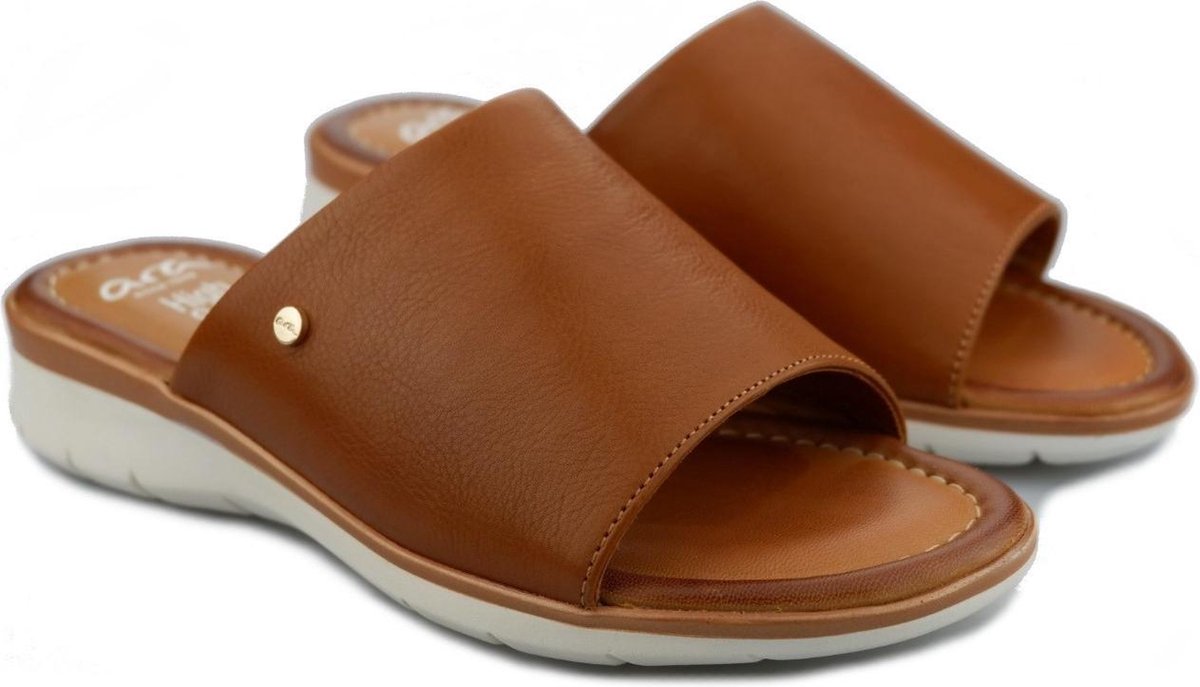 ARA - dames slipper - bruin - maat 41
