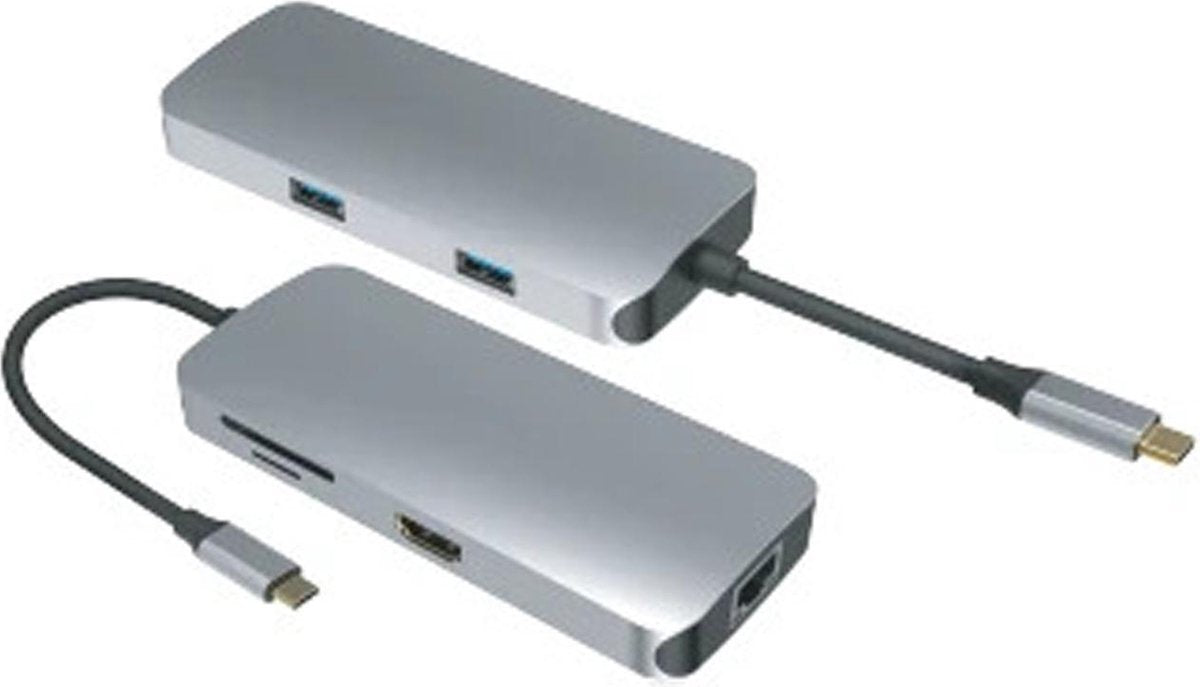 NÖRDIC DOCK-116 USB-C dockingstation HDMI 4K 30Hz 