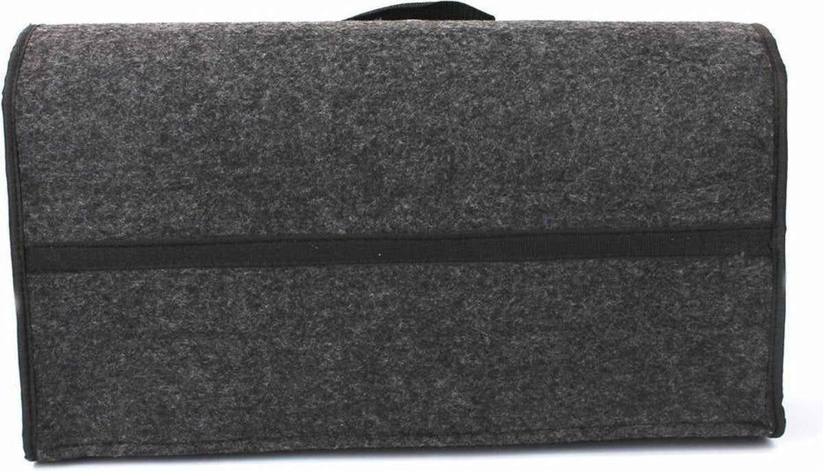 Kofferbak Tas - Auto Opbergbox - Auto Opbergtas Voor Achterbank - Kofferbak Organiser - Zwart/Grijs - 50x15x23 cm