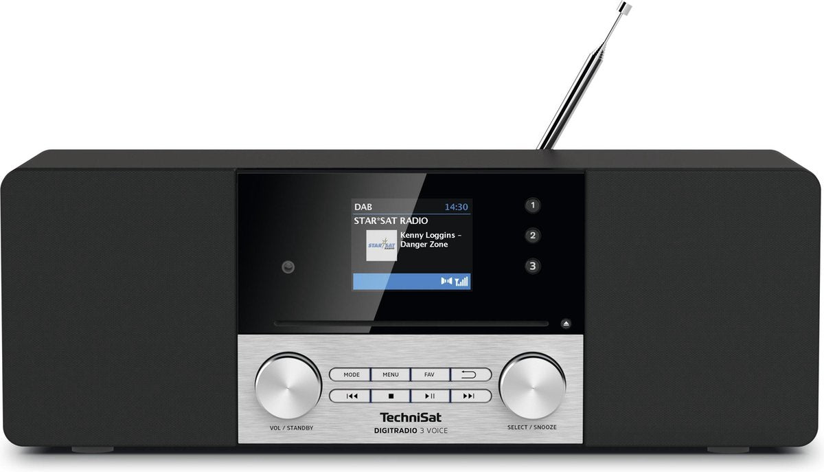 TechniSat DIGITRADIO 3 VOICE Tafelradio DAB+