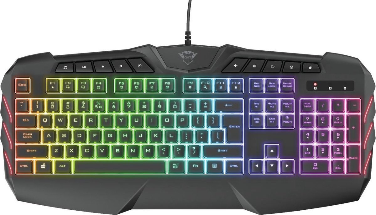 GXT 881 Odyss - Gaming Toetsenbord - Semi-Mechanisch - LED-verlicht