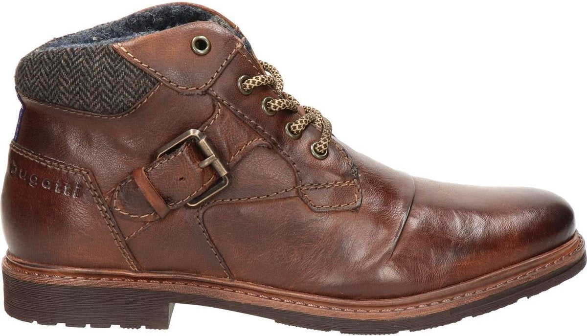 Bugatti heren boot - Cognac - Maat 41