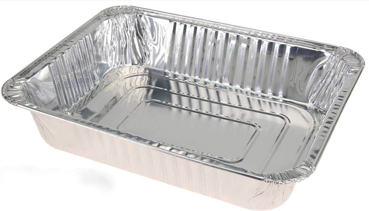 Bbq Aluminium Bereidingsbak Zilver 36 X 29 X 7