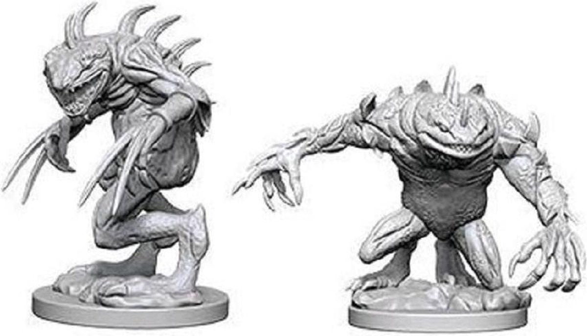 D&D Nolzur’s Marvelous Miniatures: Grey Slaad & Death Slaad – 2 miniaturen