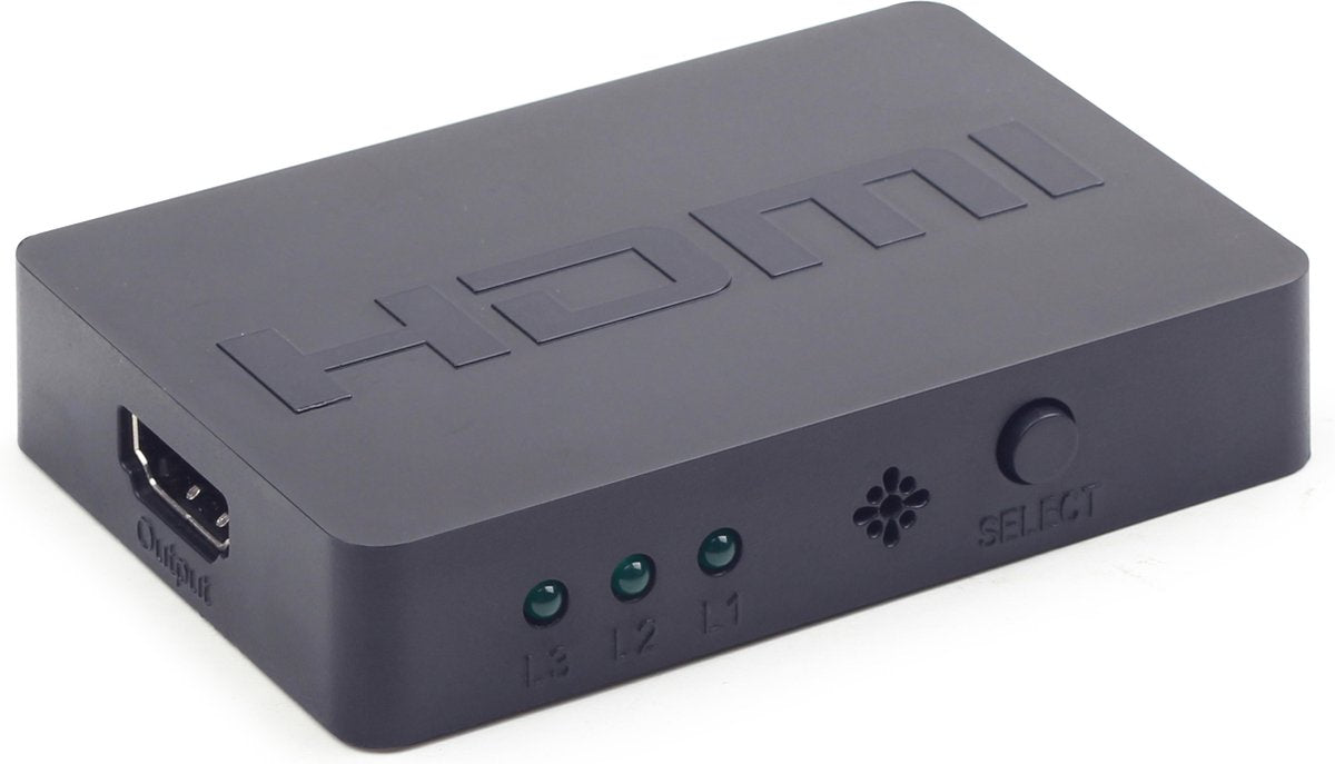 CablExpert DSW-HDMI-34 - 3-poorts HDMI switch + afstandsbediening
