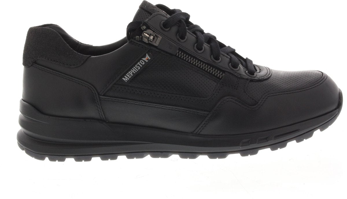 Heren Veterschoenen Mephisto Bradley Randy Black Zwart - Maat 11