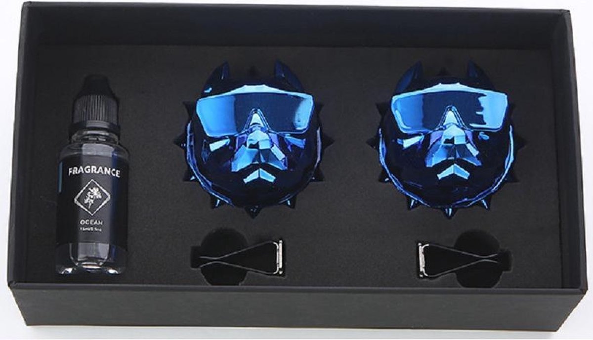 Rituals Of Life Autoparfum - Zoete Geur Auto - Luchtverfrisser – Dubbele Bulldog Blauw