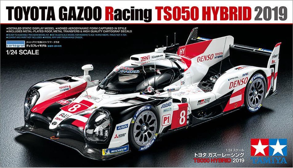 TOYOTA GAZOO Racing TS050 HYBRID 2019 - Tamiya modelbouw pakket 1:24