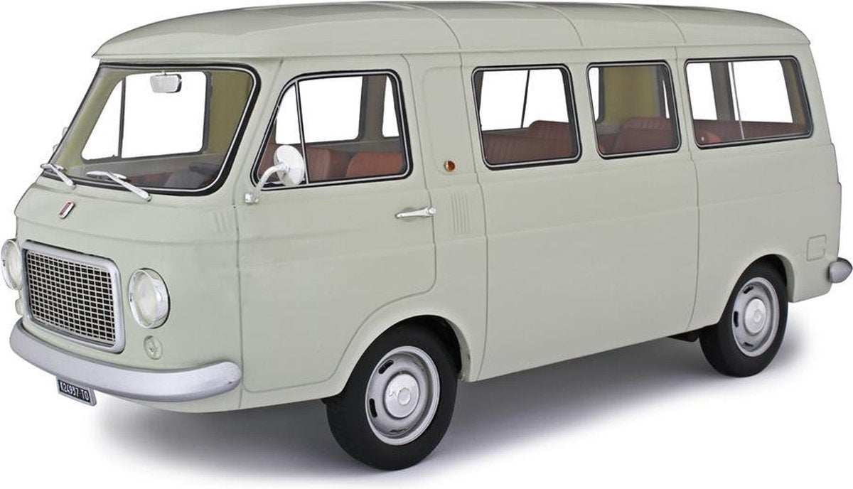 Fiat 238 1S Minibus 1967 Grey Beige