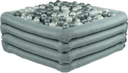 Vierkante Ballenbad 110x45 Licht Grijs - Ballenbad baby - Ballenbad vierkant - Ballenbad Misioo - Ballenbak baby - Ballenbak - Luxe ballenbak voor kinderen - Luxe ballenbad voor kinderen - Ballenbad