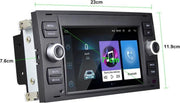 Ford Fiesta Focus C-Max S-Max Galaxy Fusion Connect Android 8.1 navigatie Bluetooth USB WiFi