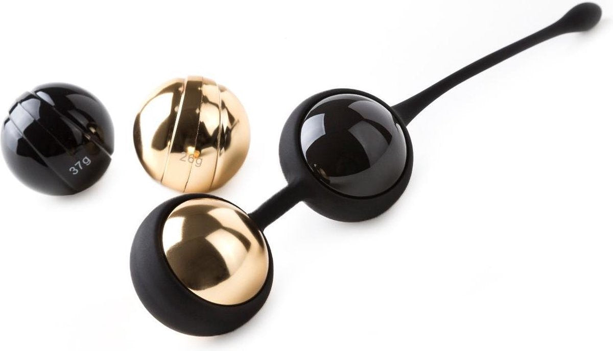 Virgite Geisha Balls Denae Kegel Balls - zwart/goud