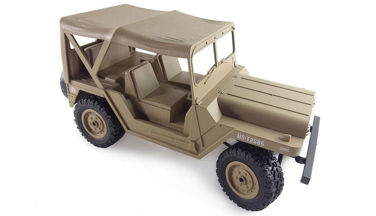 RC U.S. Jeep MS 151 militaire terreinwagen 1:14 4WD RTR