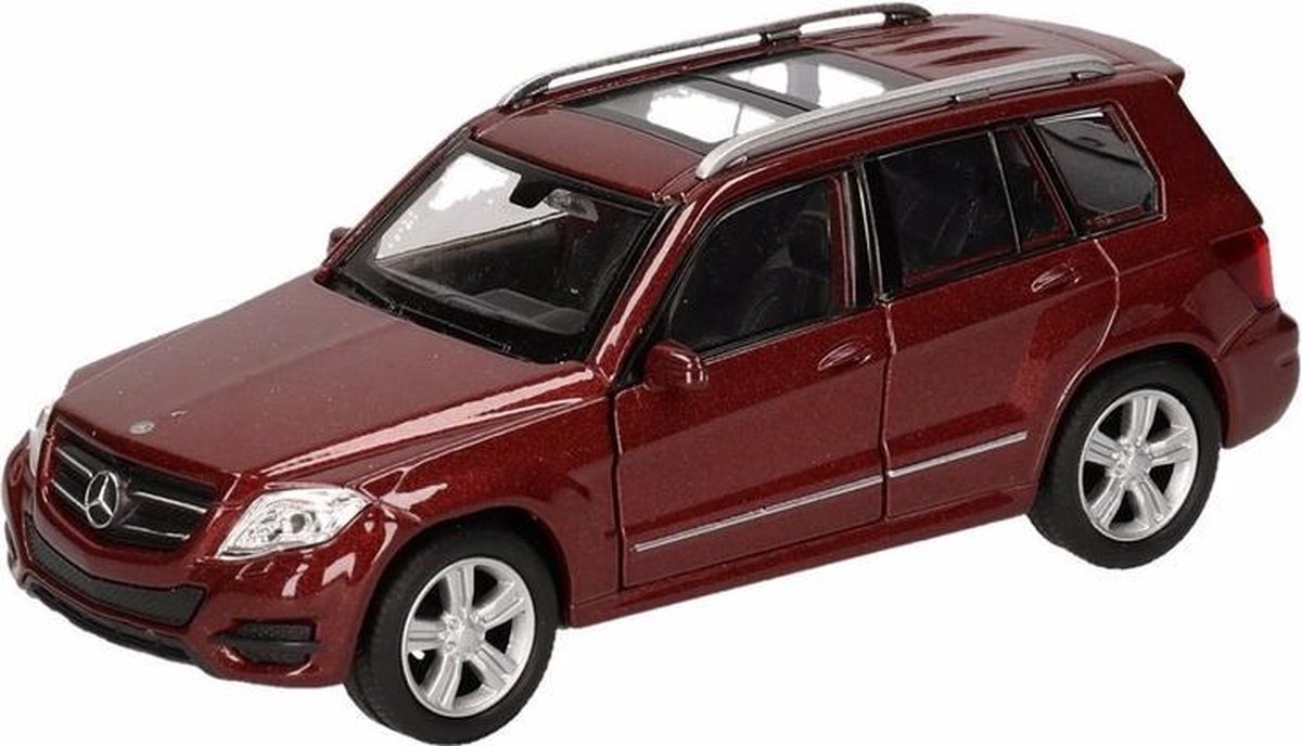 Speelgoed bruine Mercedes-Benz GLK auto 12 cm
